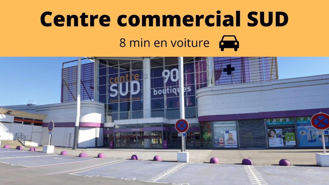 Le Mans - Au Calme - Stationnement Facile - Proche Centre Ville Et Gare Екстер'єр фото