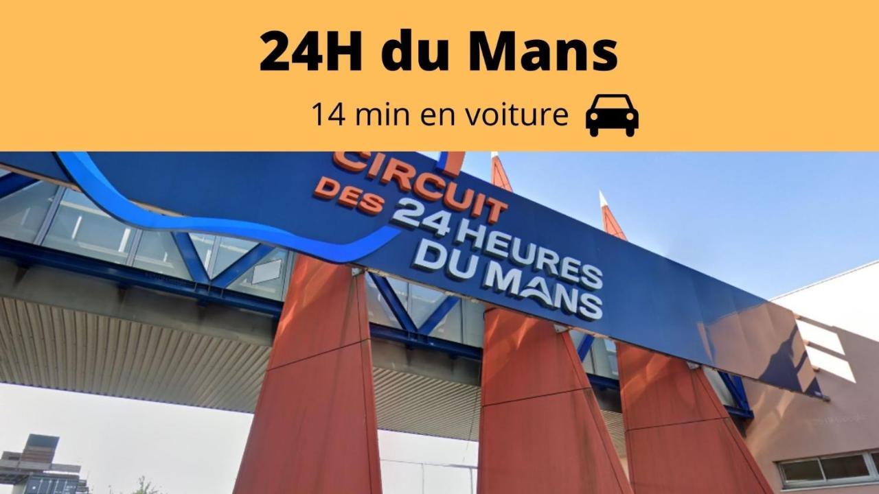 Le Mans - Au Calme - Stationnement Facile - Proche Centre Ville Et Gare Екстер'єр фото